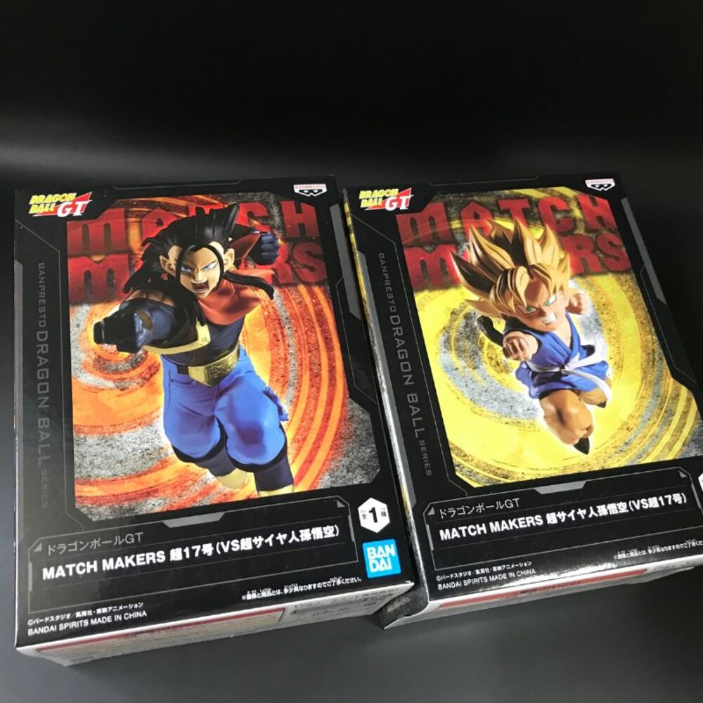 240919165538-現貨 日版 景品17號 孫悟空 兩款一組 七龍珠 全新 正版 BANPRESTO MATCH MAKER 公仔