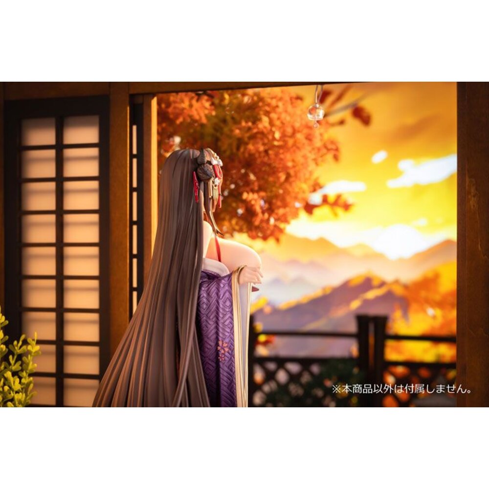 現貨 樫野 碧藍航線 全新 正版 ANIGAME 1/6 PVC 花綻之樂章 公仔-圖片-6