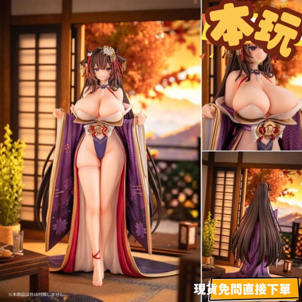 240920210931-現貨 樫野 碧藍航線 全新 正版 ANIGAME 1/6 PVC 花綻之樂章 公仔