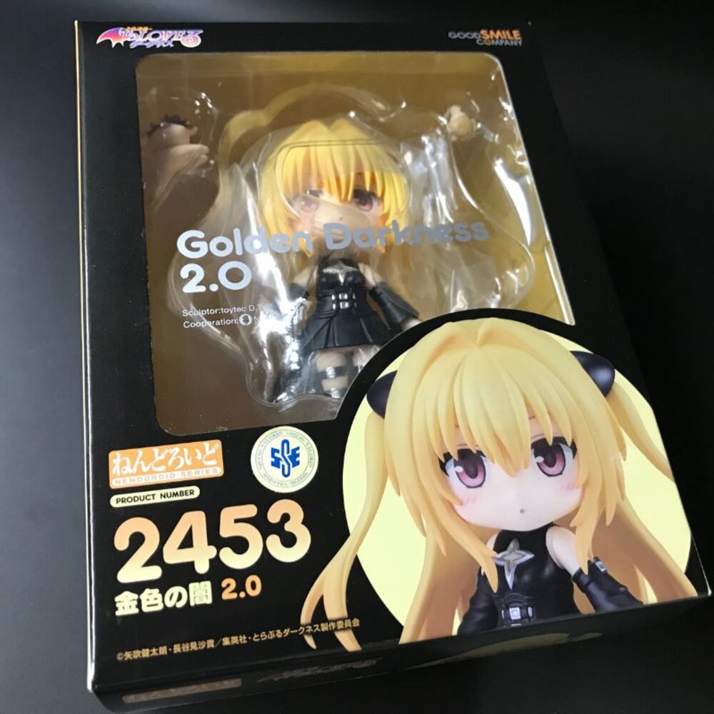 240930173527-現貨 黏土人 DARKNESS 金色闇影 2.0 出包王女 全新 正版 GSC 2453 可動 Q版 公仔