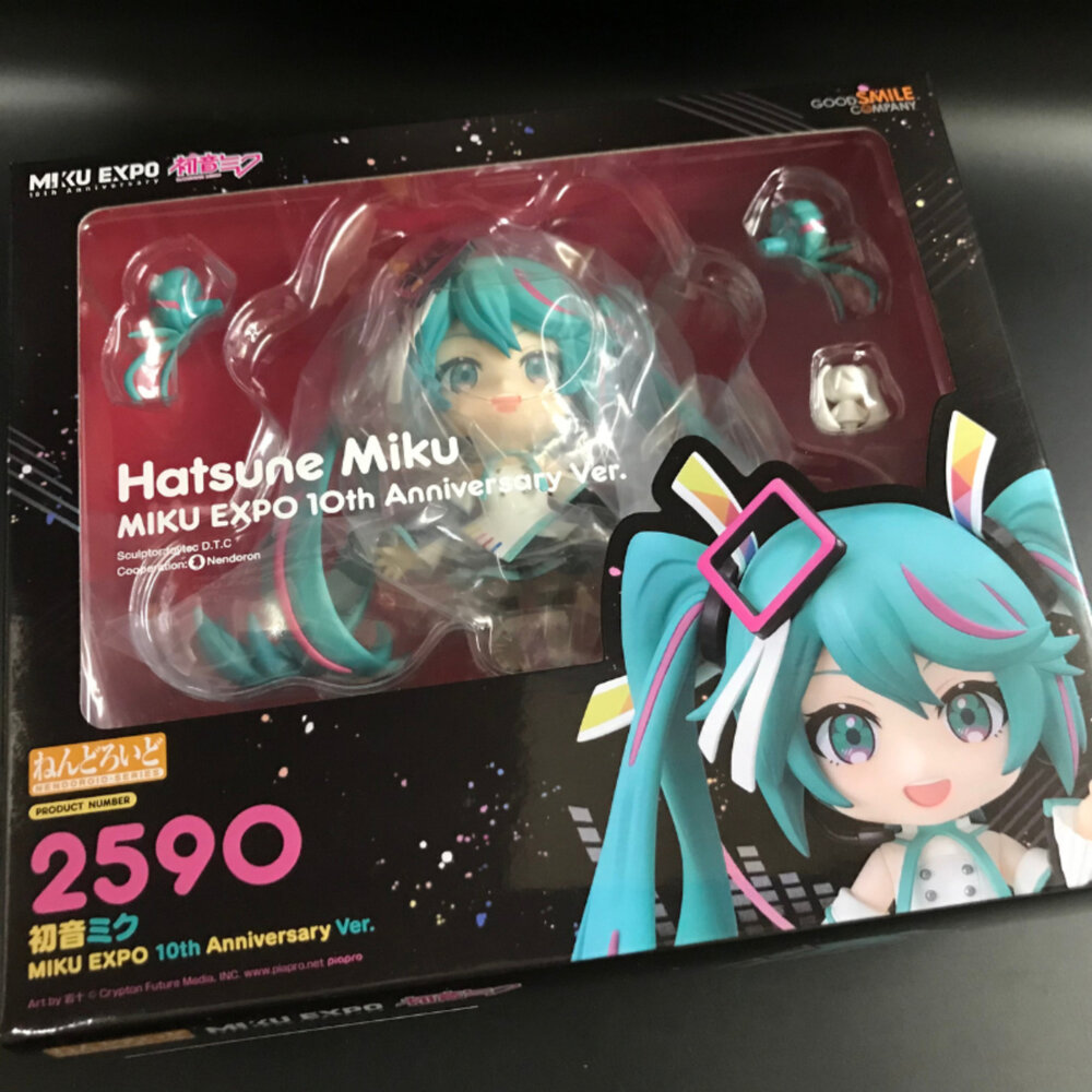 241013173054-現貨 黏土人 初音未來 MIKU EXPO 全新 正版 GSC 10周年 可動 Q版 2590 公仔