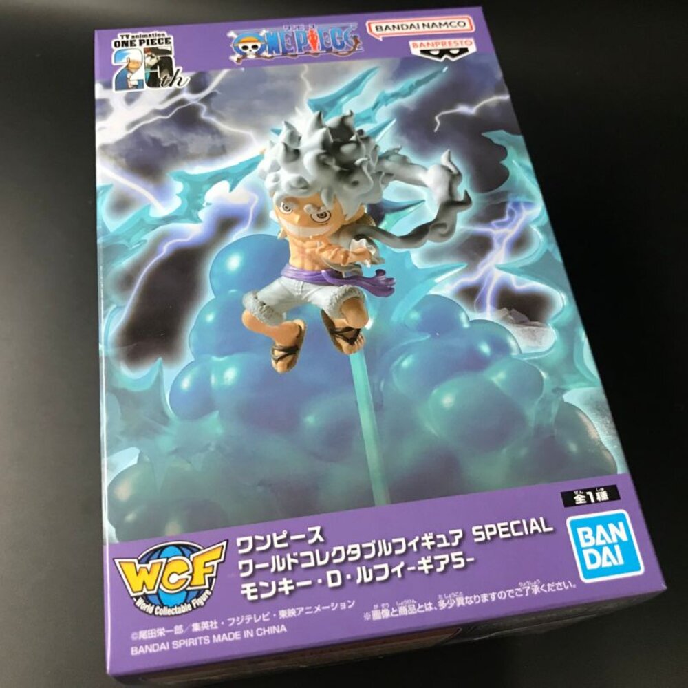 241015200000-現貨 日版 金證 景品 魯夫 5檔 尼卡 全新 正版 BANPRESTO WCF SPECIAL 海賊 公仔