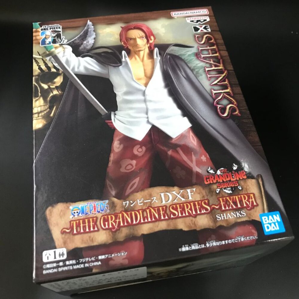 241210163603-現貨 日版 金證 景品 傑克 航海王 全新 正版 DXF BANPRESTO EXTRA 海賊 紅髮 公仔