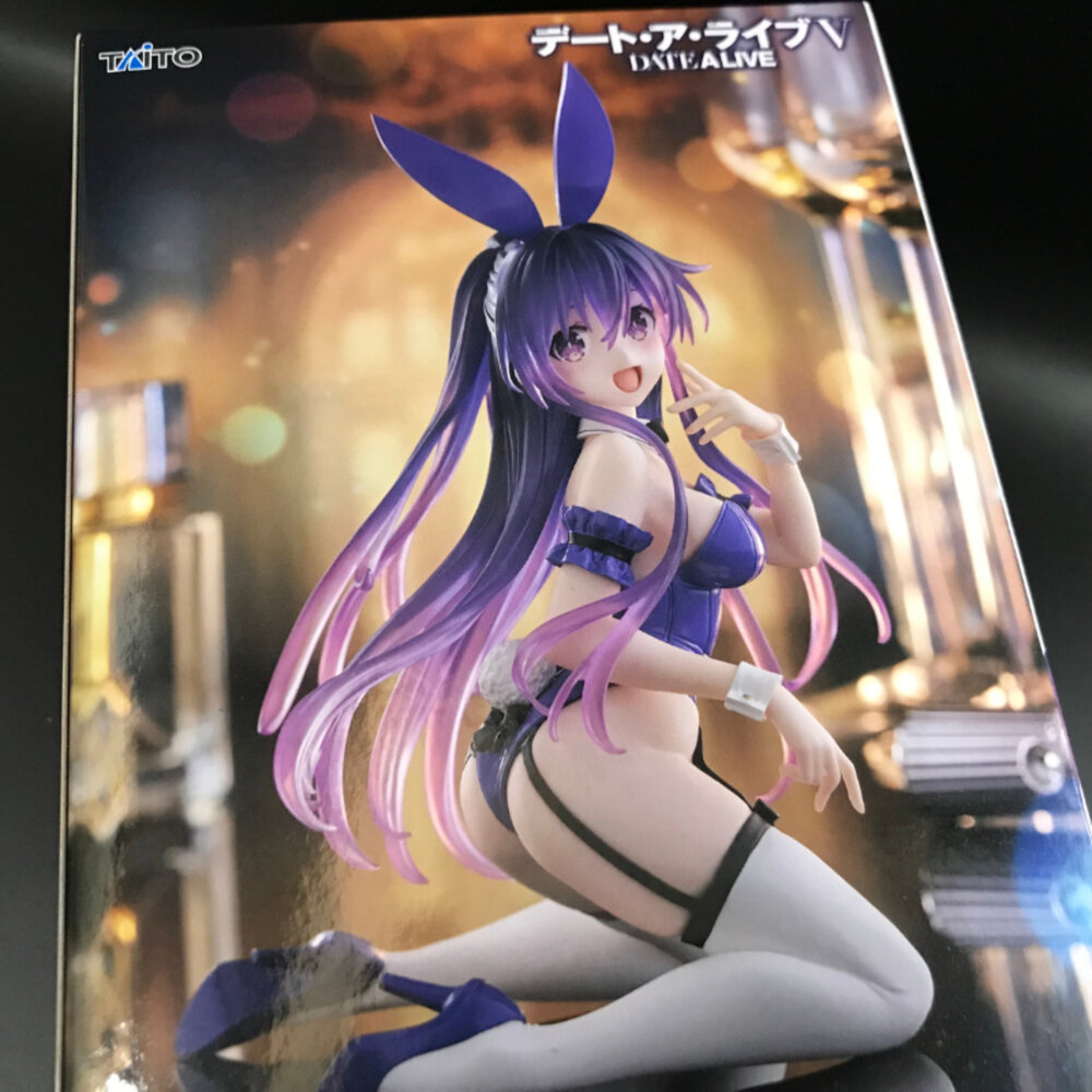 250313165821-現貨 景品 夜刀神十香 約會大作戰 全新 正版 TAITO DESKTOP CUTE 兔女郎 公仔