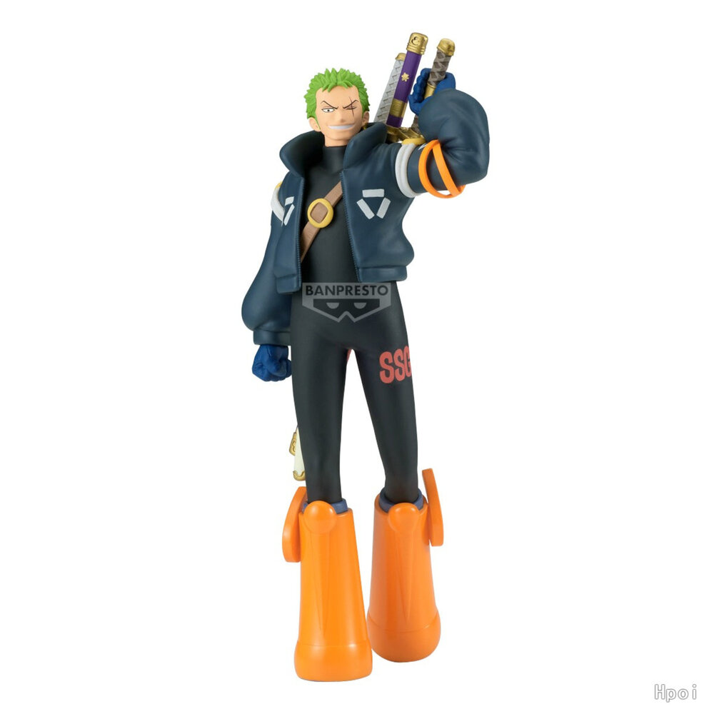 現貨 金證 日版 景品 索隆 航海王 全新 正版 BANPRESTO 出航 蛋頭島 海賊 公仔-圖片-1
