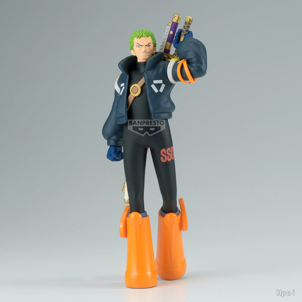 現貨 金證 日版 景品 索隆 航海王 全新 正版 BANPRESTO 出航 蛋頭島 海賊 公仔-圖片-2