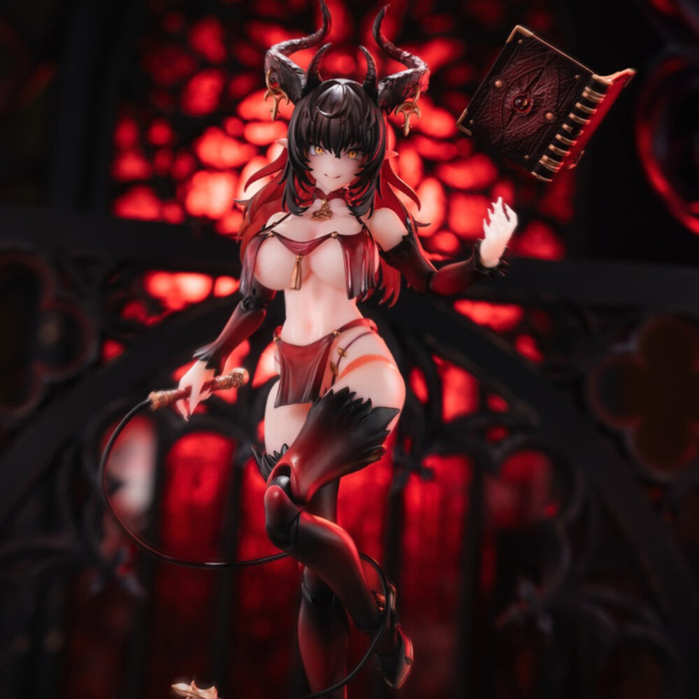 現貨 魅魔 洛斯蒂亞 第二階段 lustia 正版 蝸之殼 1/12 可動 PVC 公仔-圖片-2