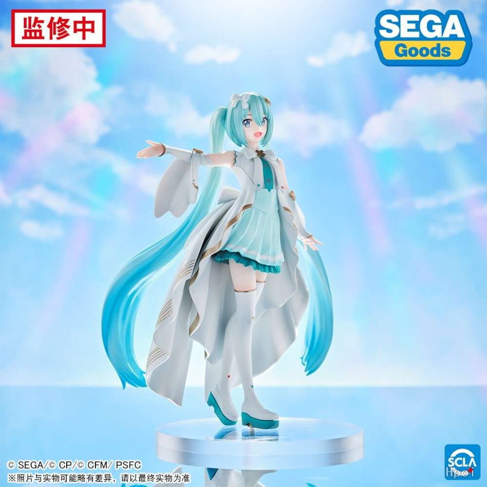 預購 10月 開窗世界的初音未來 景品 正版 SEGA LUMINASTA 初音 公仔-圖片-2