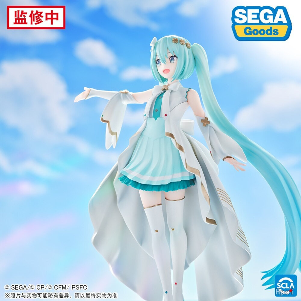 預購 10月 開窗世界的初音未來 景品 正版 SEGA LUMINASTA 初音 公仔-圖片-4