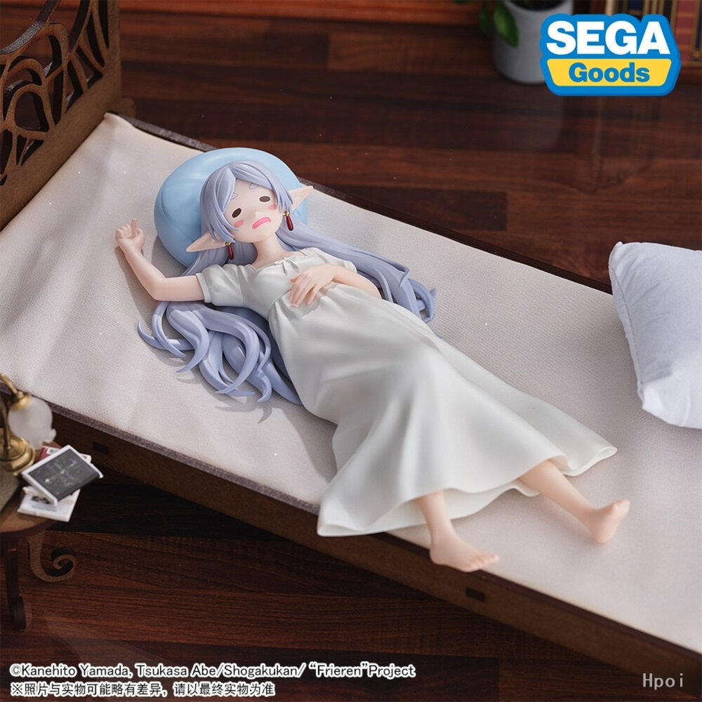 預購 10月 芙莉蓮 費倫 葬送的芙莉蓮 景品 正版 SEGA Yumemirize 小睡一會兒 公仔-圖片-6