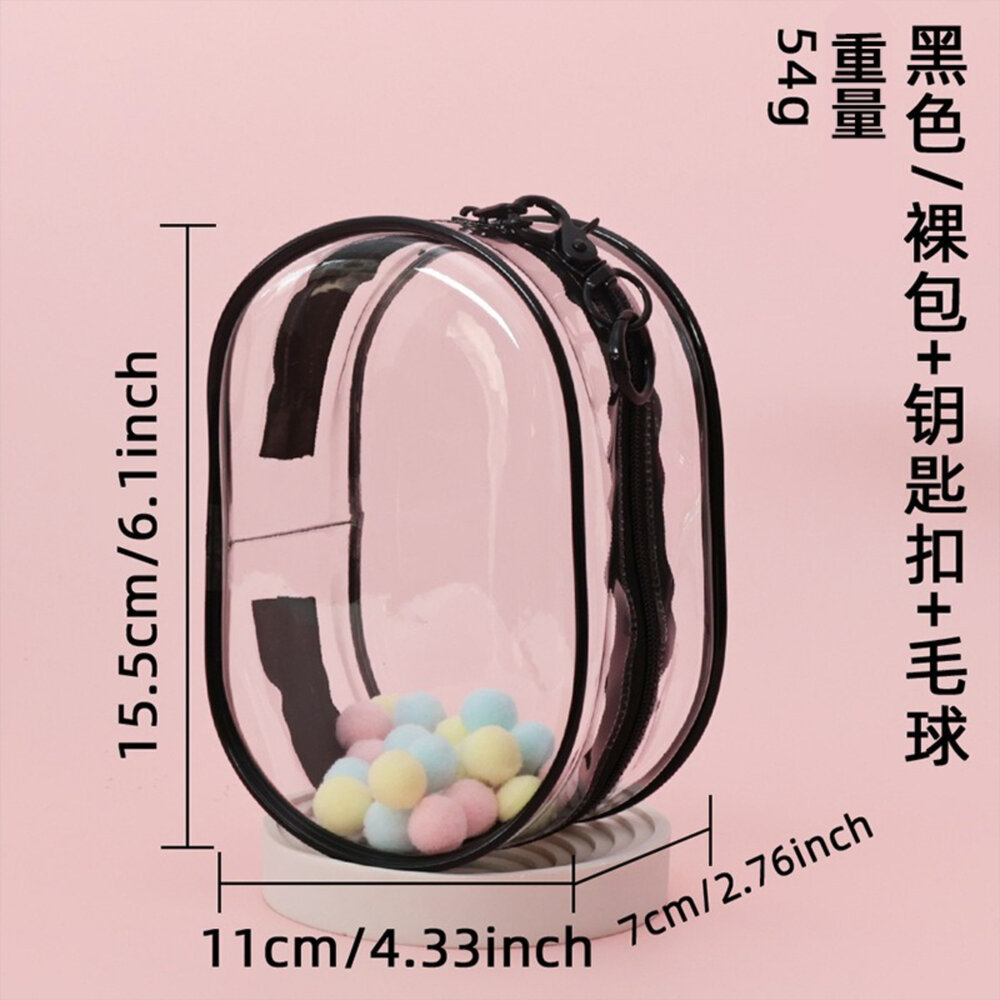 現貨 透明保護套 痛包 娃包 全新 透明娃包 娃娃收納 外出娃包 防塵包-圖片-3