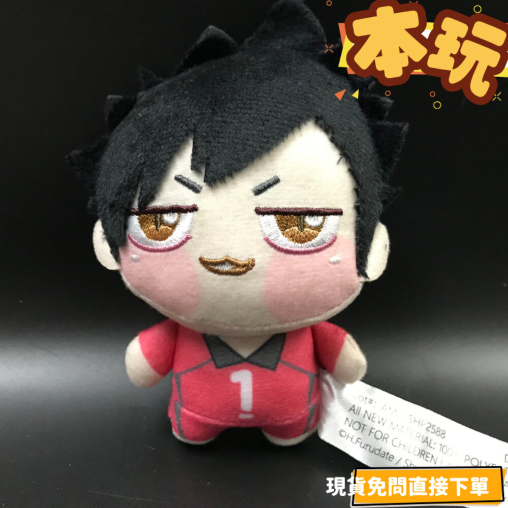 現貨 孤爪研磨 黑尾鐵朗 排球少年 全新 FURYU Chopinui 玩偶 景品 公仔-圖片-3