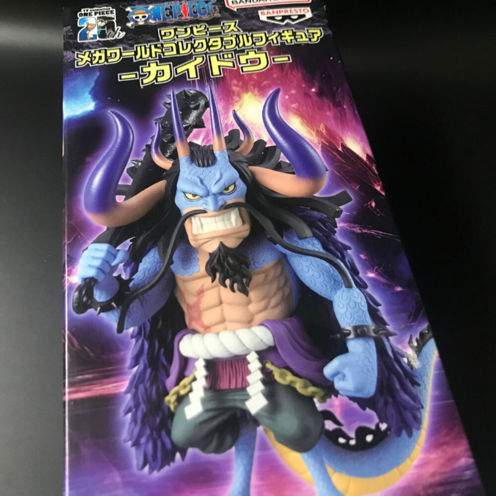 25085794927-現貨 日版 金證 景品 海道 百獸海賊團 全新 正版 MEGA WCF 四皇 凱多 海賊 公仔