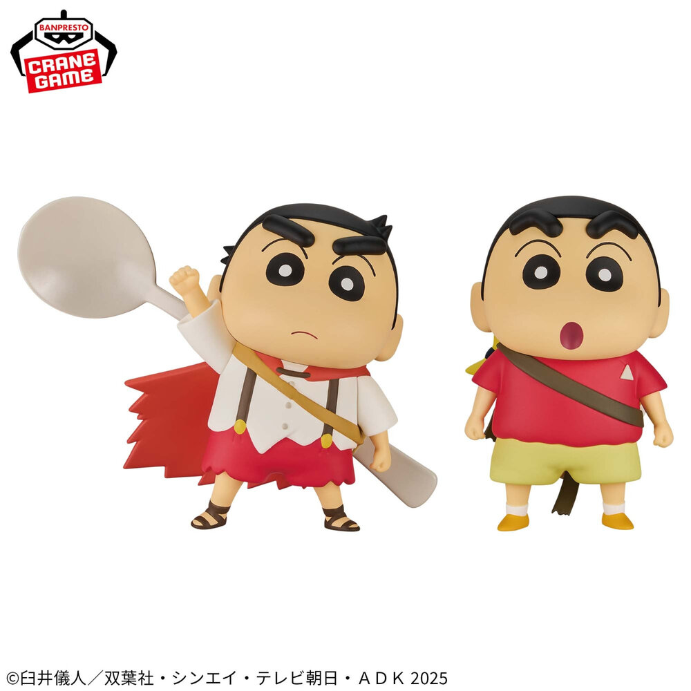 現貨 春日部防衛隊 蠟筆小新 全新 正版 BANPRESTO 日版 公仔-圖片-1