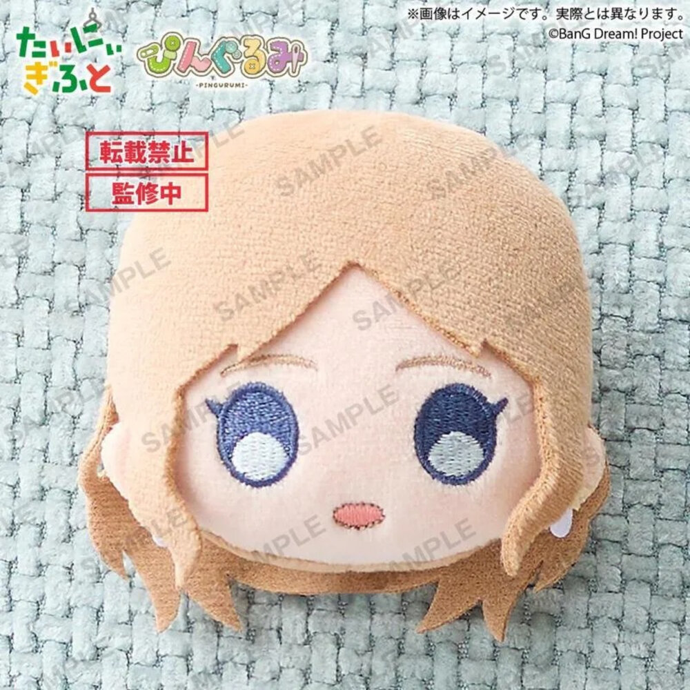 現貨 絨毛胸針 BanG Dream! It's MyGO 全新 正版 武士道 別針 胸章 千早愛音 長崎爽世 公仔-圖片-2