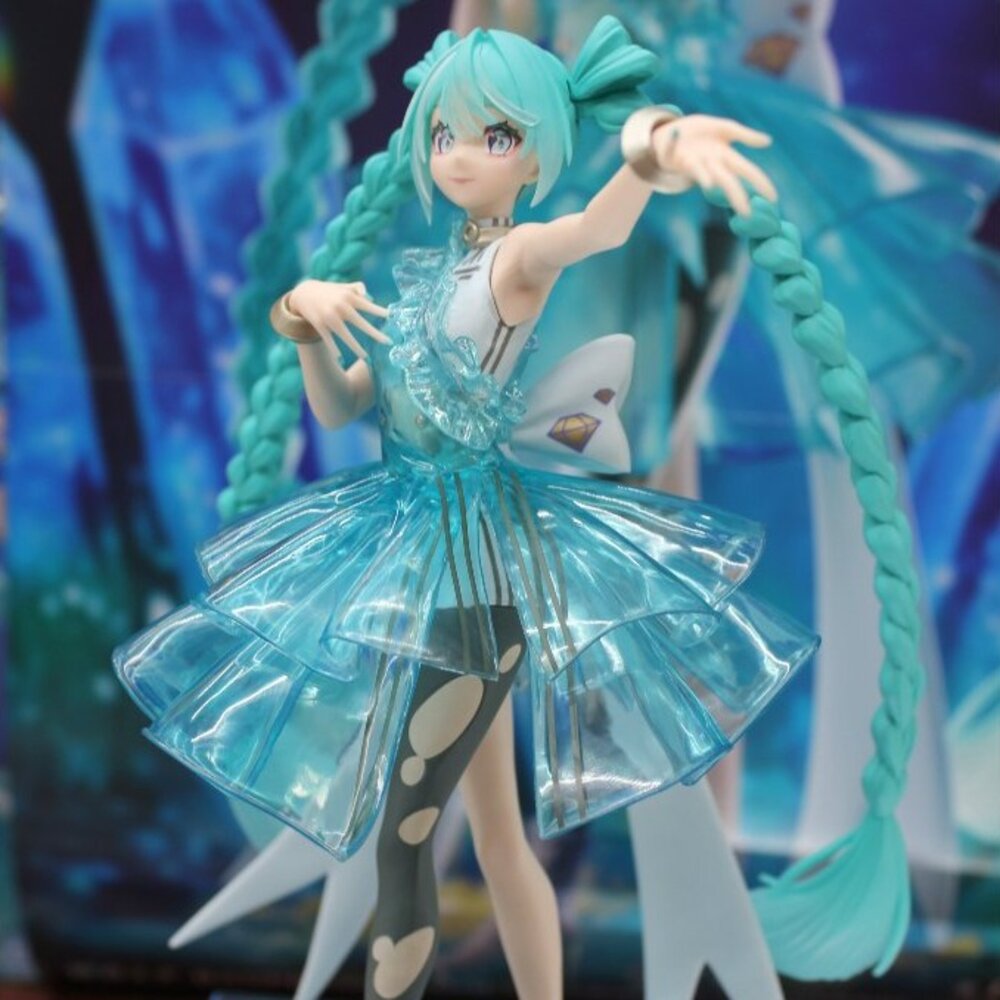 現貨 景品 初音未來 全新 正版 banpresto BPEV 翡翠 初音 公仔-圖片-2