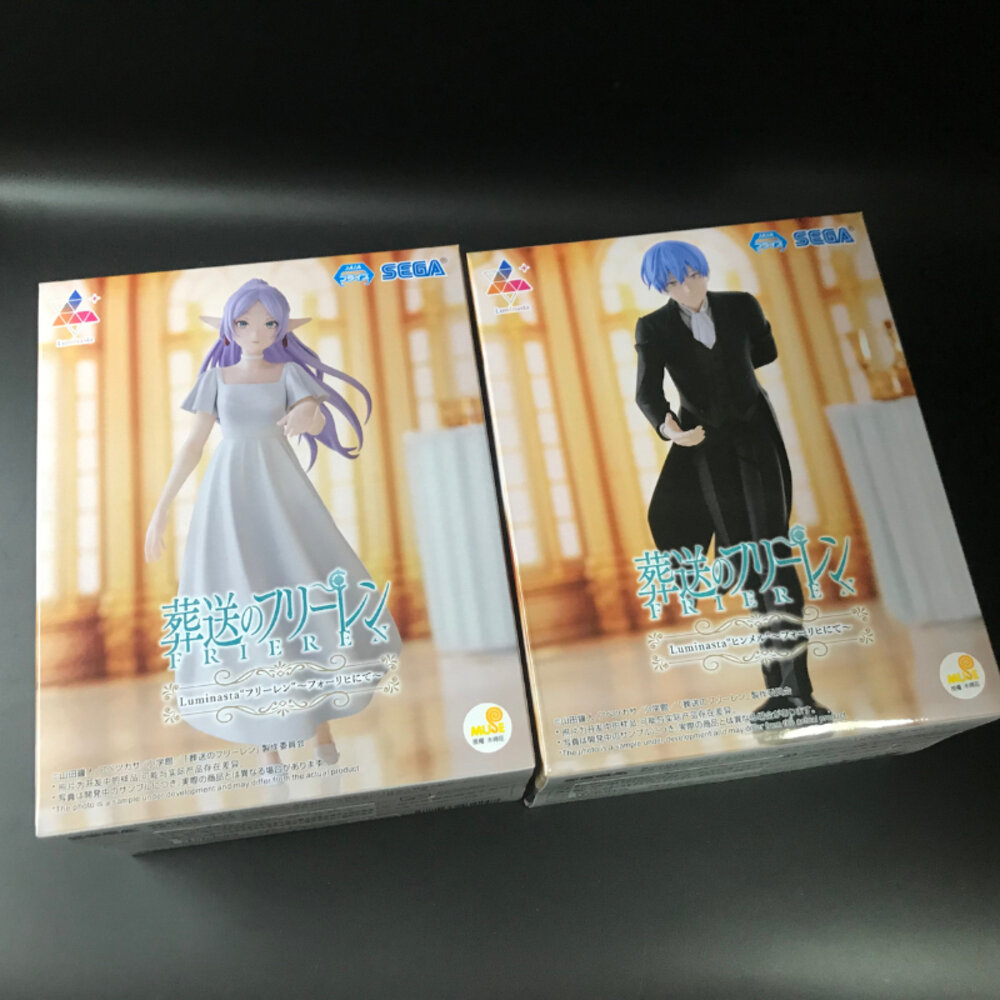 27853796753-現貨 景品 芙莉蓮 欣梅爾 套組 葬送的芙莉蓮 全新 正版 SEGA LUMINASTA 禮服 公仔