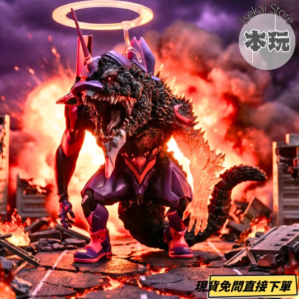 4532149024686-現貨 初號機 紅蓮G覺醒 普通板 新世紀福音戰士 全新 正版 X PLUS 哥吉拉 Q版 公仔