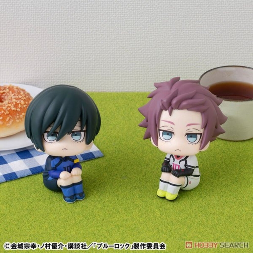 全新 現貨 LOOK UP 糸師凛&糸師冴 套組 特典 藍色監獄 正版 MEGAHOUSE Q版 抬頭 公仔-圖片-3