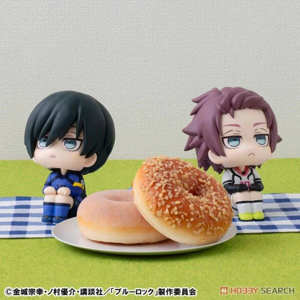 全新 現貨 LOOK UP 糸師凛&糸師冴 套組 特典 藍色監獄 正版 MEGAHOUSE Q版 抬頭 公仔-圖片-4