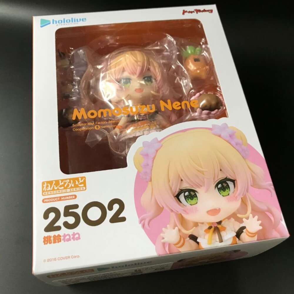 4545784043936-現貨 黏土人 桃鈴音音 HOLOLIVE 全新 正版 GSC PVC 2502 可動 公仔