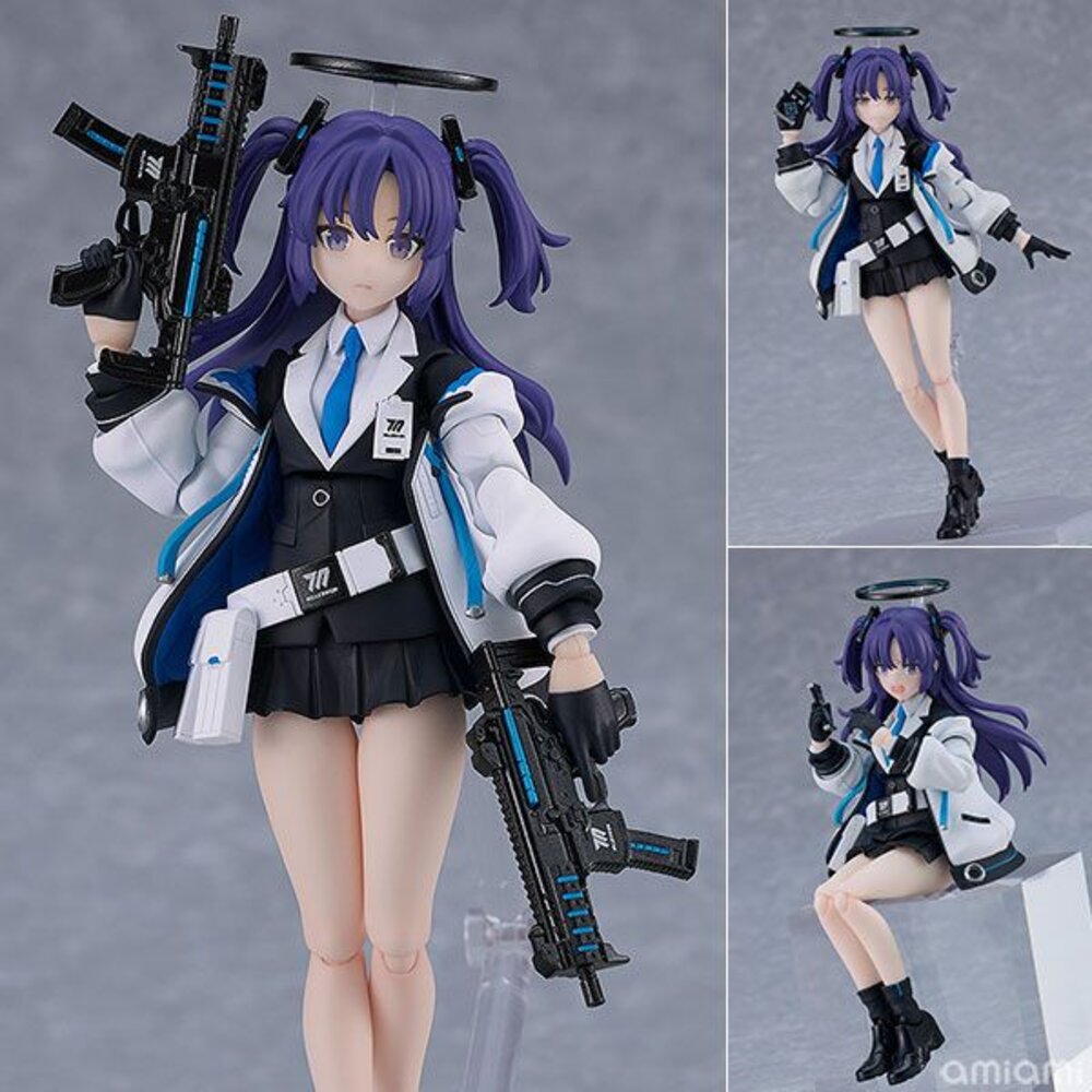 4545784069479-預購 25年2月 figma 早瀨優香 碧藍檔案 正版 GSC 可動 公仔