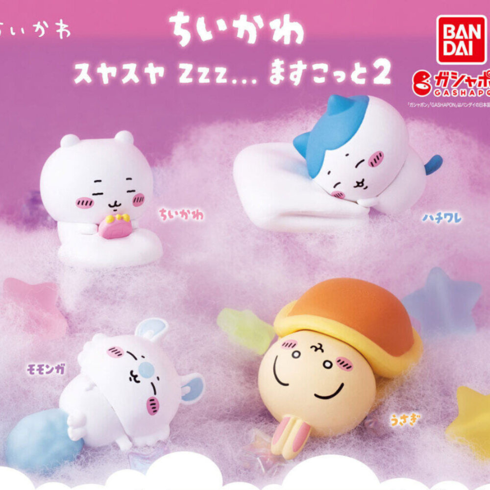 4570118209160-現貨 扭蛋 吉伊卡哇 Zzz公仔2 全新 正版BANDAI 小巴貓 烏薩奇 小桃鼠 公仔