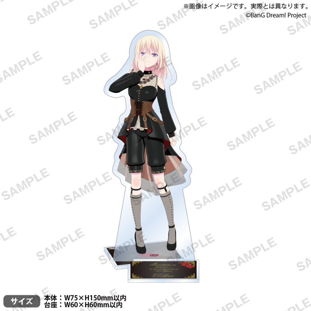 4570194398048-現貨 壓克力立牌 Doloris  三角初華 Ave Mujica 正版 BUSHIROAD 公仔