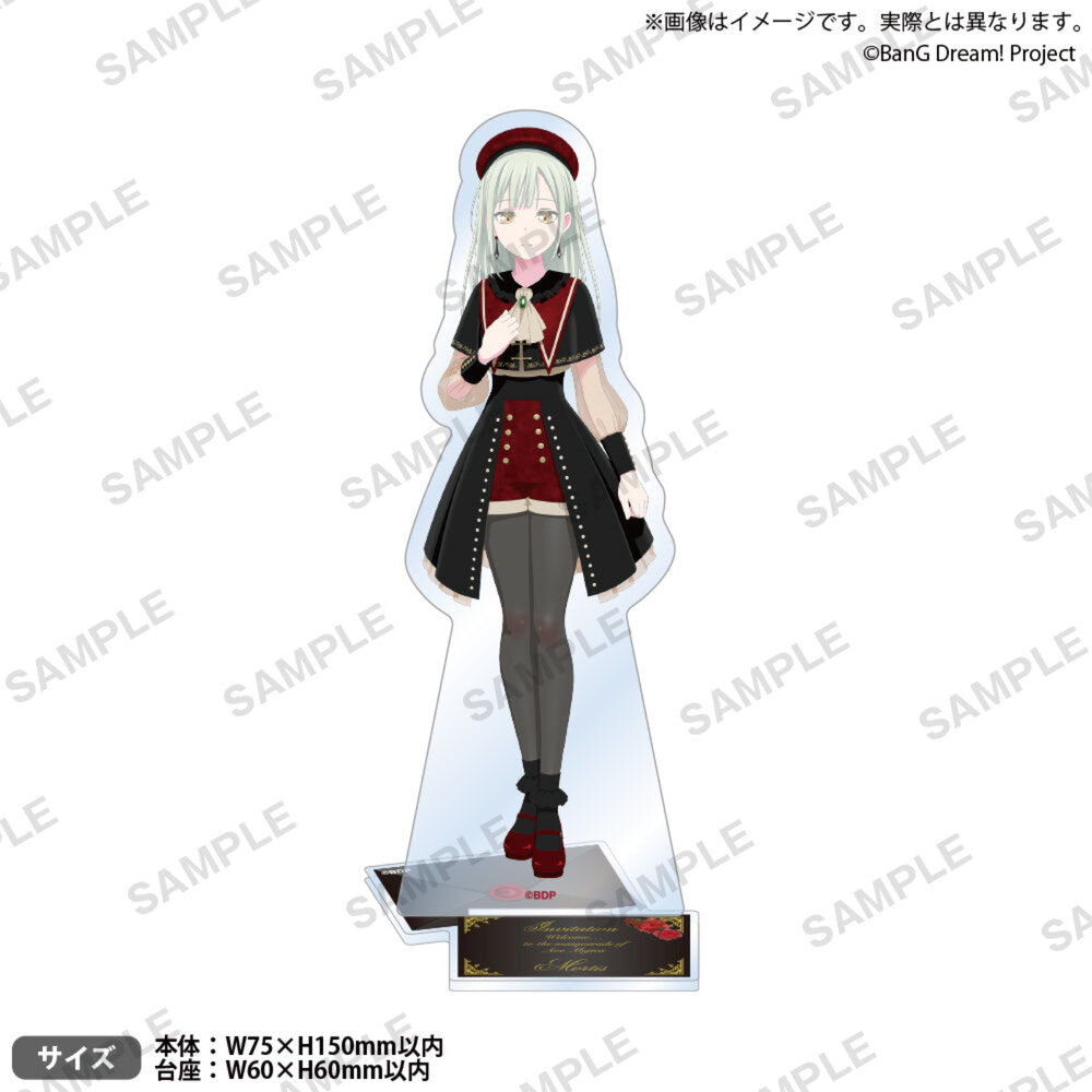 4570194398055-現貨 壓克力立牌 Mortis 若葉睦 Ave Mujica 正版 BUSHIROAD 公仔