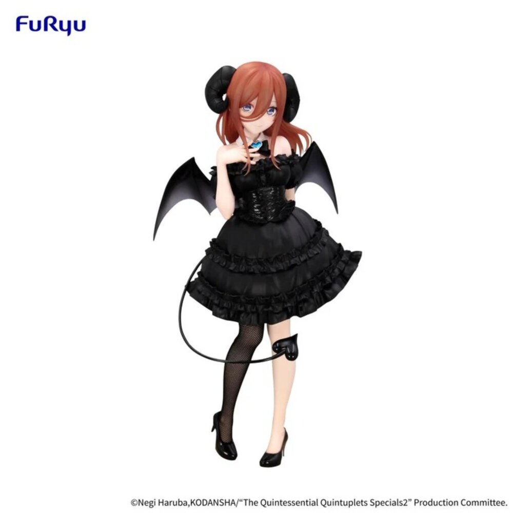 現貨 中野三玖 五等分的新娘 景品 全新 正版 FURYU BICUTE Dark 兔女郎 公仔-圖片-5