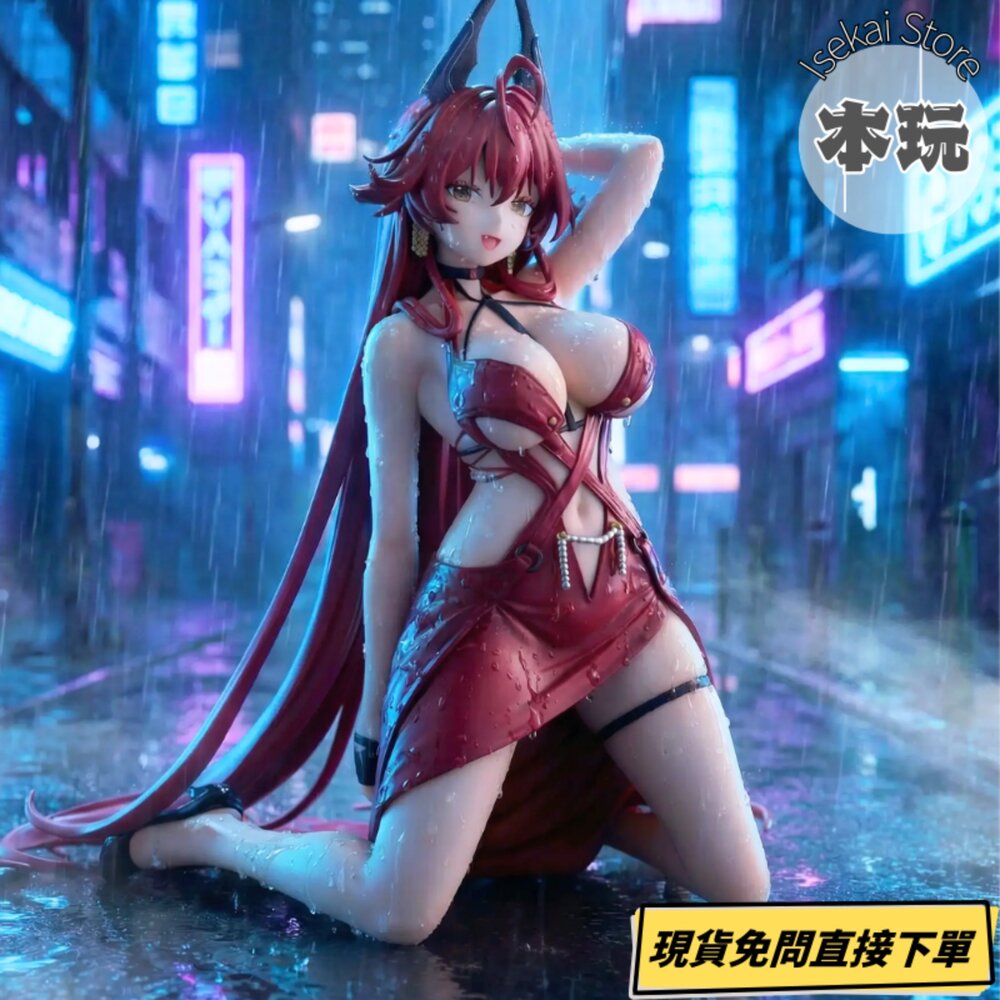 4571623506676-現貨 勝利女神 妮姬 泡麵蓋公仔 小紅帽荒誕紅 全新 正版 furyu 景品 公仔