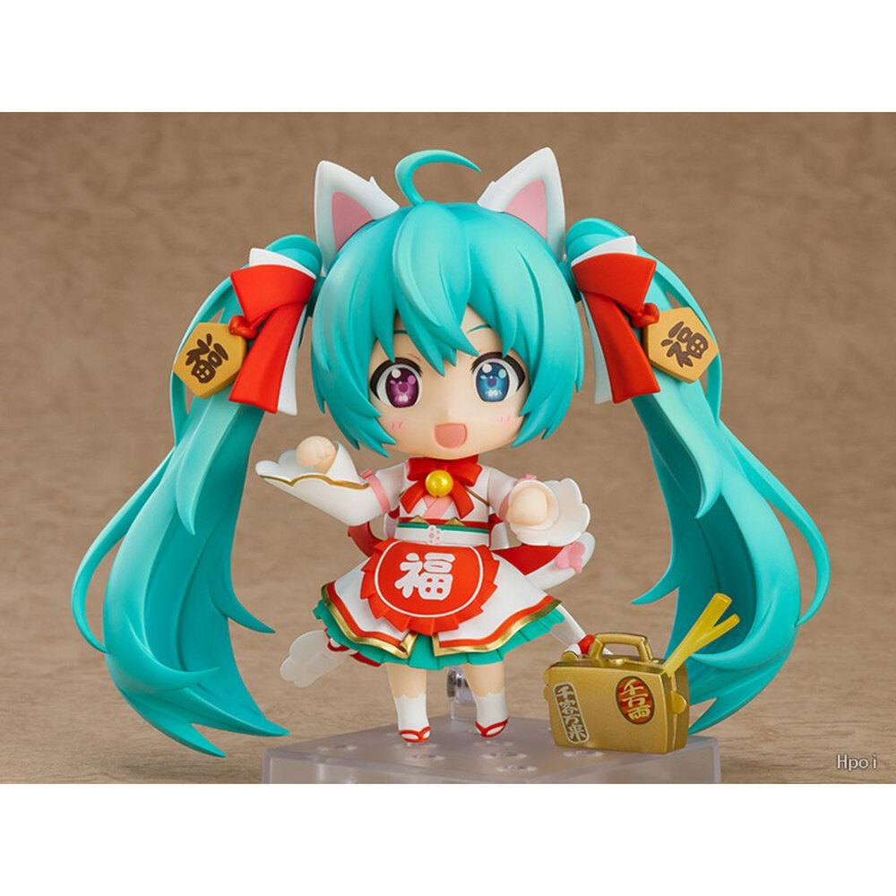 現貨 黏土人 招財初音 初音未來 全新 正版 GSC 1777 可動 PVC 公仔-圖片-4