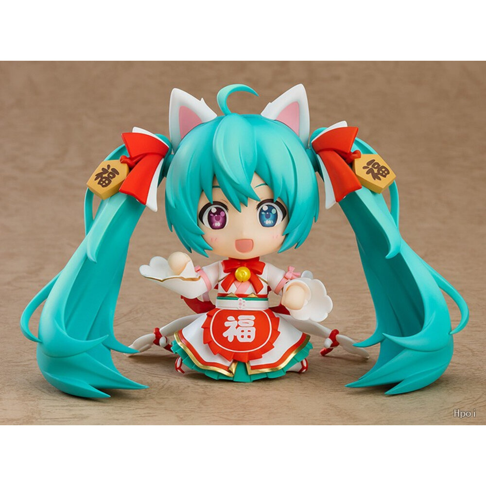 現貨 黏土人 招財初音 初音未來 全新 正版 GSC 1777 可動 PVC 公仔-圖片-6