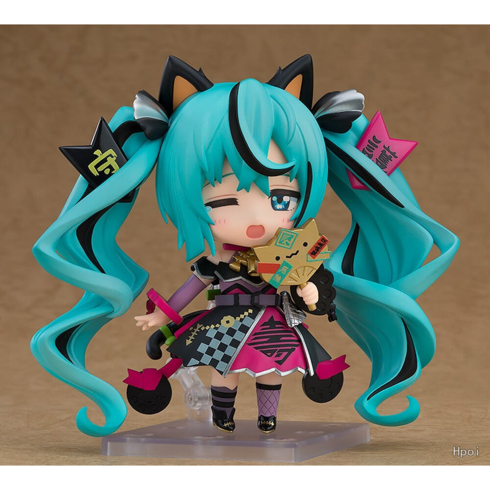 預購10月黏土人黑招財初音初音未來正版GSC 2759 可動PVC 公仔
