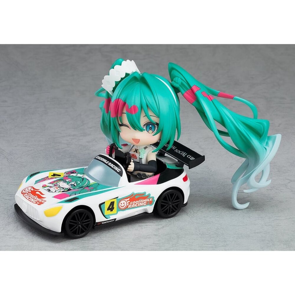 現貨 黏土人 初音未來 賽車未來 2025 全新 正版 GSC 2780 可動 Q版 公仔-圖片-1