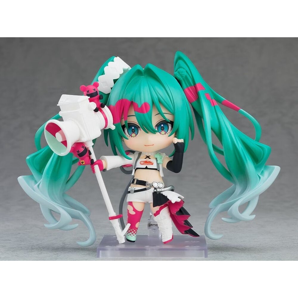 現貨 黏土人 初音未來 賽車未來 2025 全新 正版 GSC 2780 可動 Q版 公仔-圖片-3