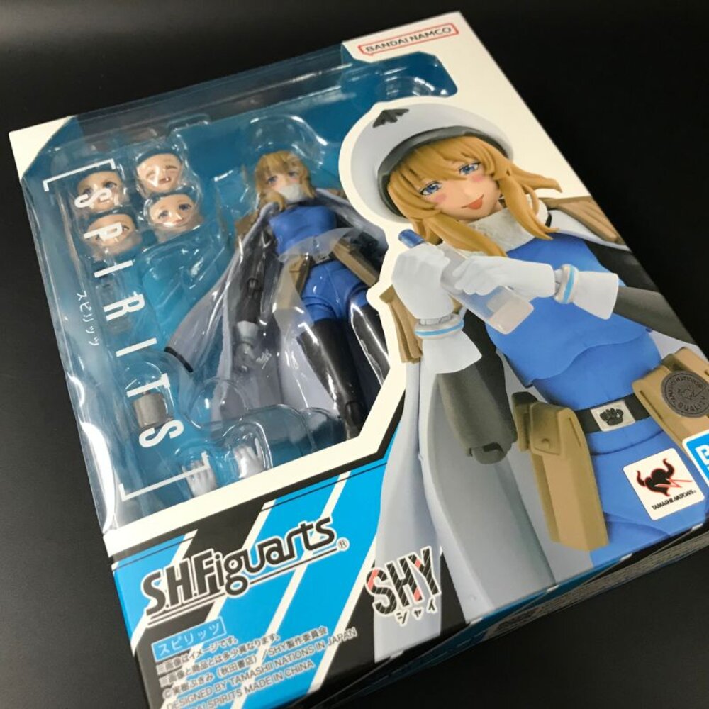 4573102661838-現貨 S.H.Figure SPIRITS SHY 靦腆英雄 全新 正版 BANDAI SHF 可動 公仔