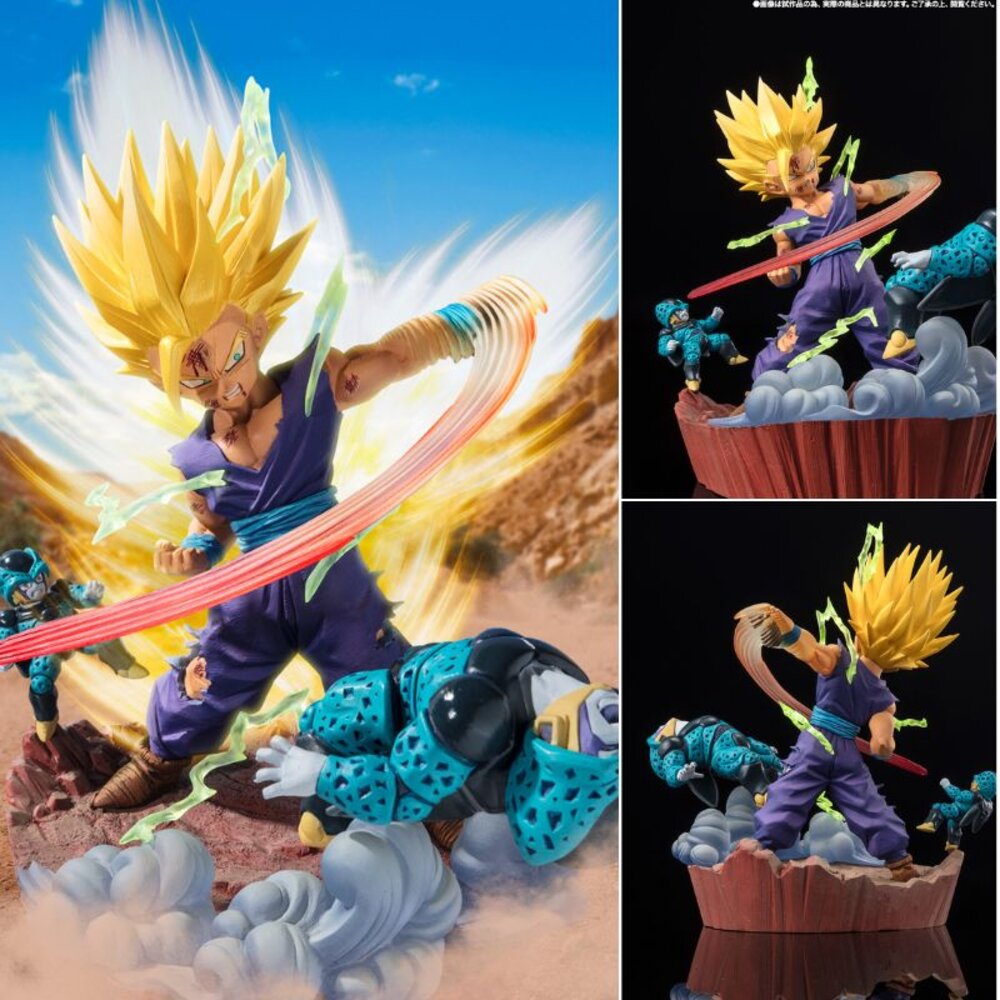 4573102666574-現貨 Figuarts ZERO 超級賽亞人2 孫悟飯 摧毀性的真實力 七龍珠 全新 正版 BANDAI 公仔