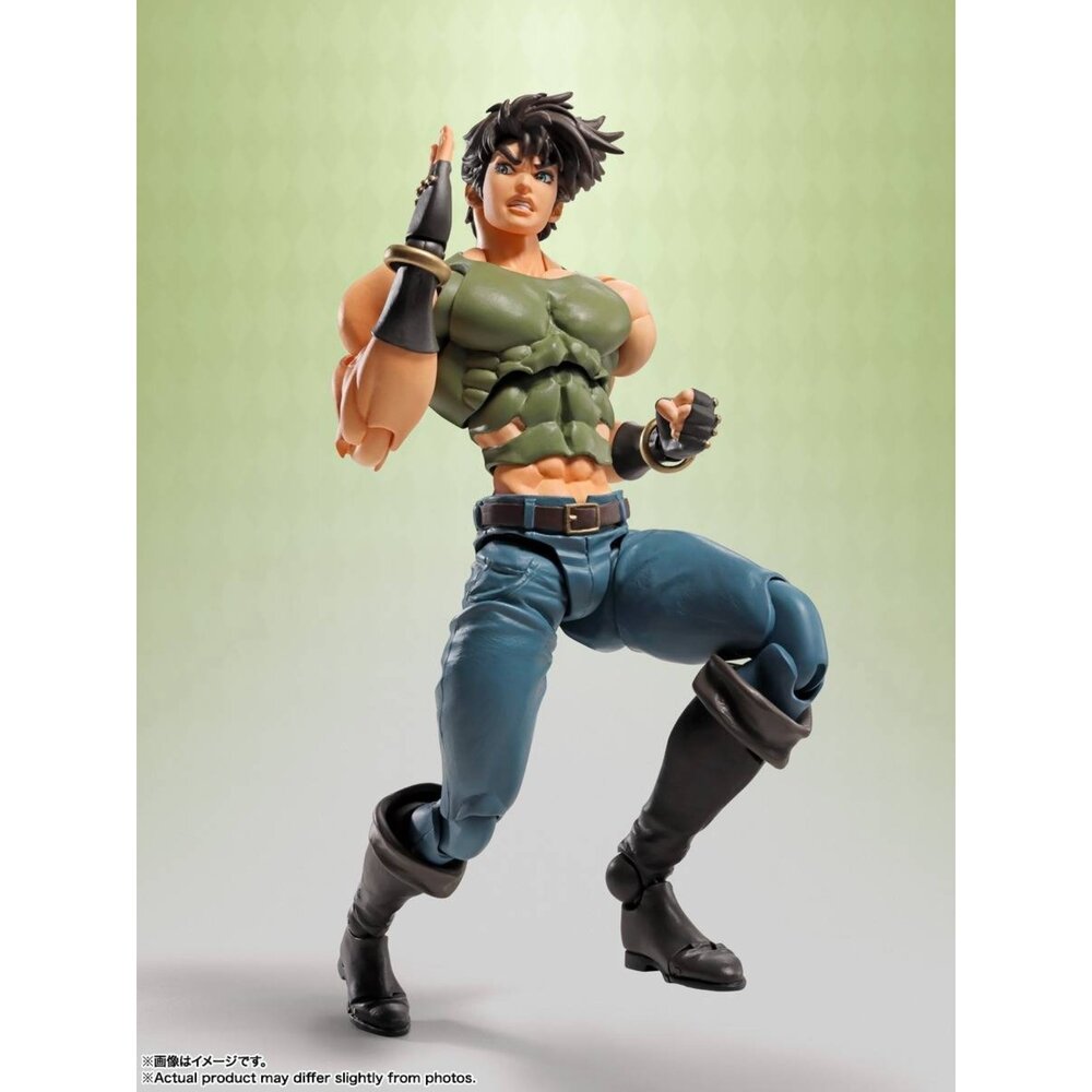 現貨 S.H.Figuarts 喬瑟夫 喬斯達 JOJO 冒險野郎 全新 正版 BANDAI SHF 可動 公仔-圖片-5