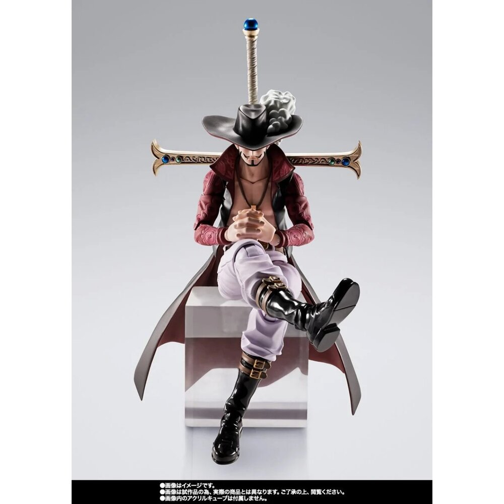現貨 S.H.Figuarts 喬拉可爾·密佛格 鷹眼 航海王 全新 正版 BANDAI SHF 可動 海賊 公仔-圖片-2