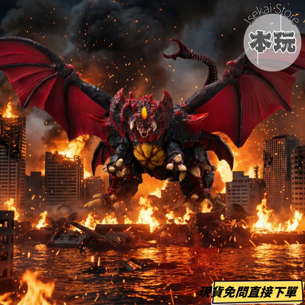 現貨 S.H.MonsterArts 哥吉拉 戴斯特洛伊亞 東京臨海副都心決戰 全新 正版 Bandai SHM PVC 封面照片