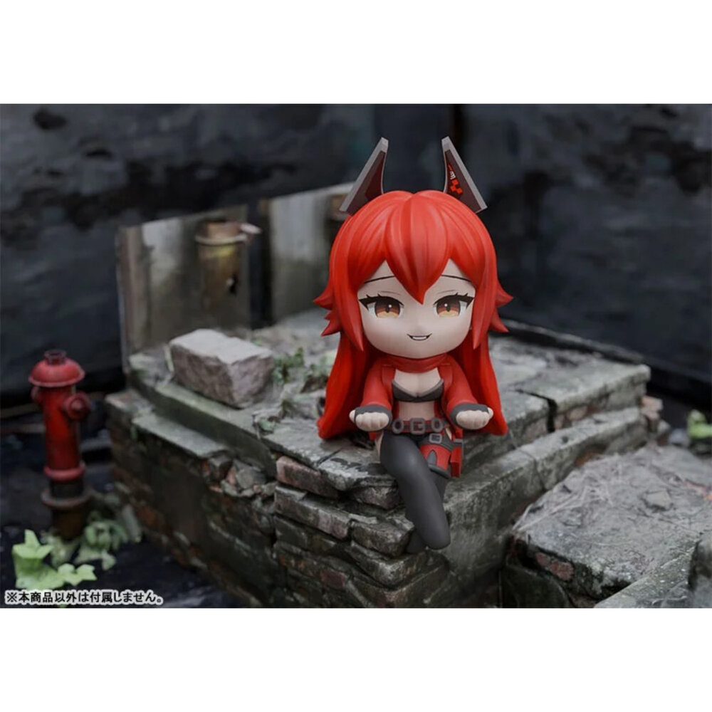 現貨 小紅帽 勝利女神 妮姬 正版 ClawsUP 泡麵蓋 坐姿 杯麵架 公仔-圖片-4