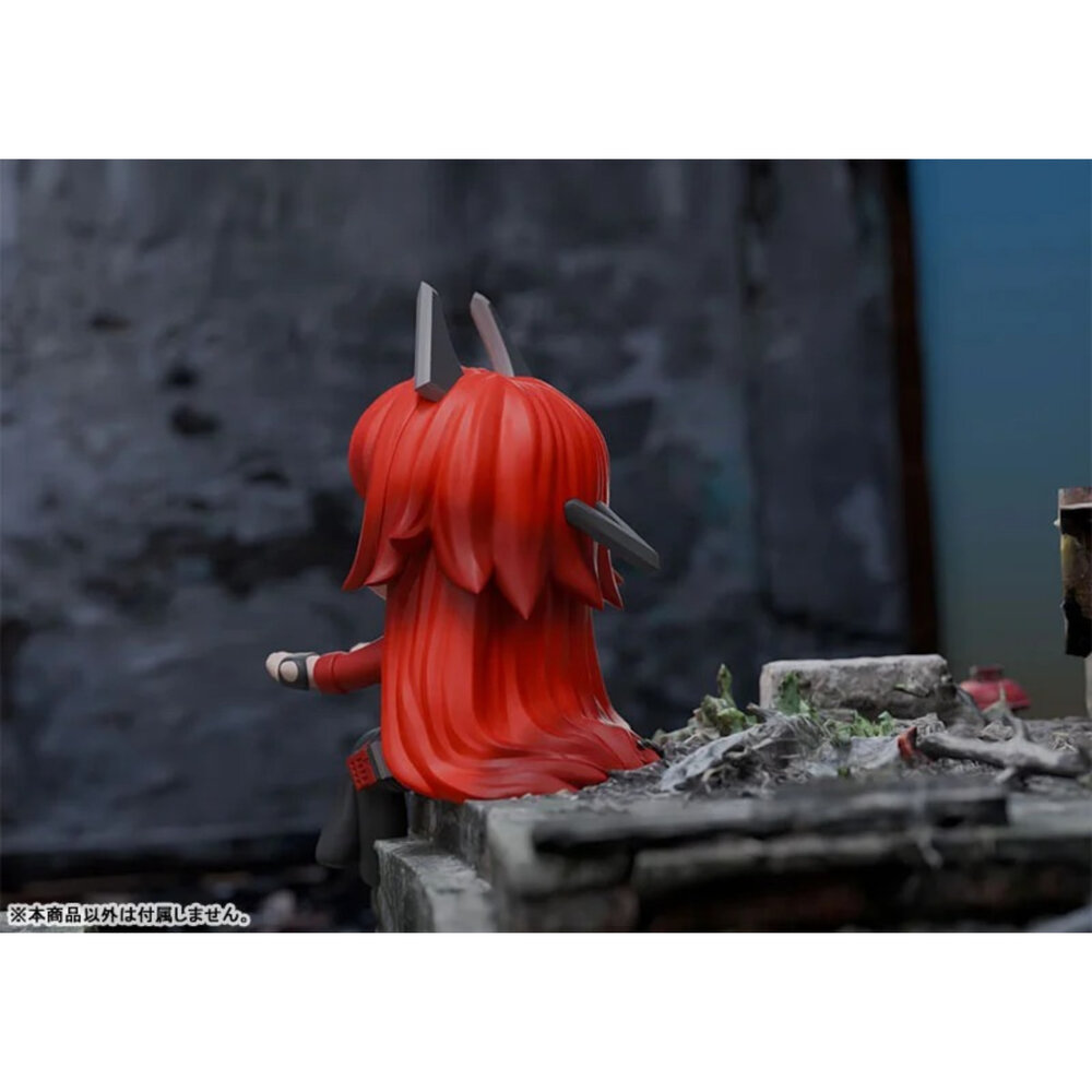 現貨 小紅帽 勝利女神 妮姬 正版 ClawsUP 泡麵蓋 坐姿 杯麵架 公仔-圖片-5