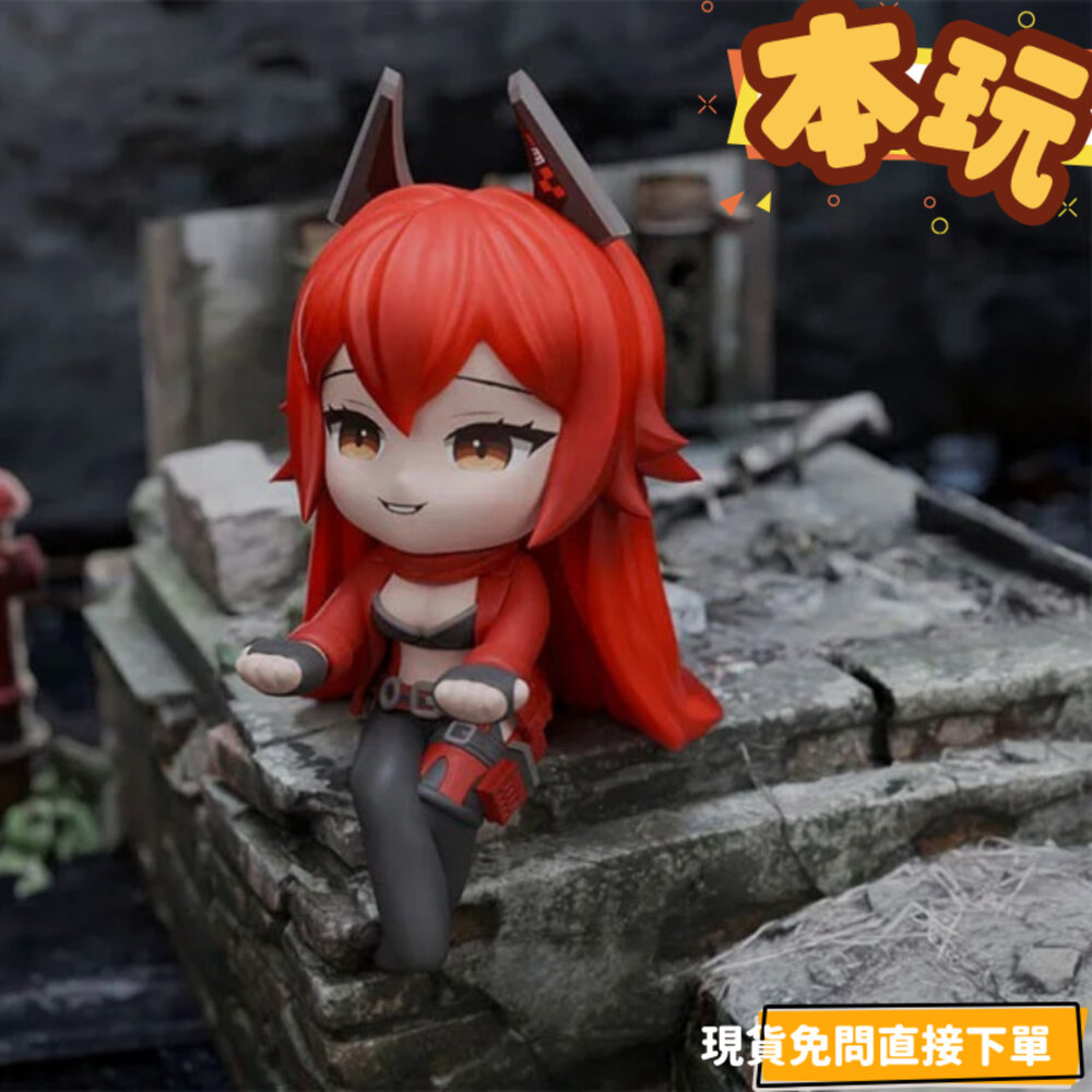 4573600140057-現貨 小紅帽 勝利女神 妮姬 正版 ClawsUP 泡麵蓋 坐姿 杯麵架 公仔