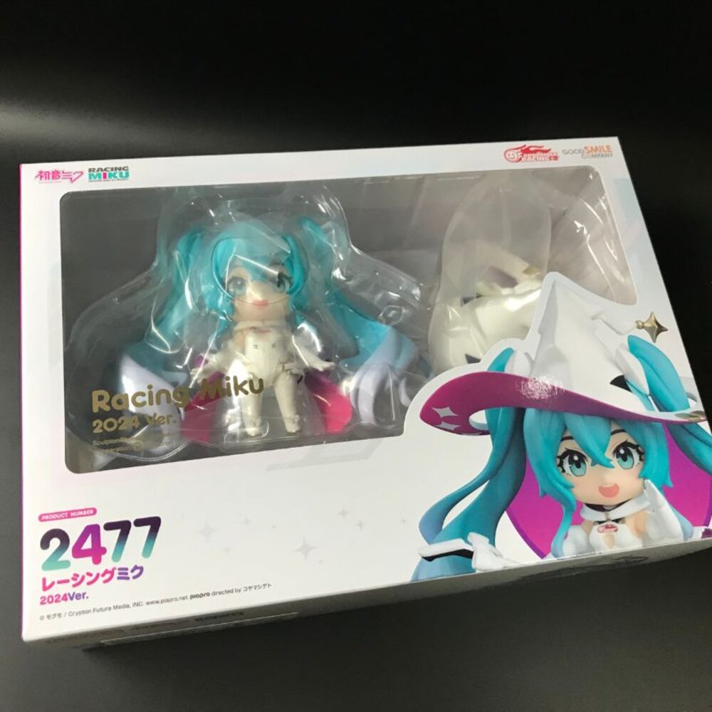 4580590193963-現貨 黏土人 初音未來 賽車未來 2024 全新 正版 GSC 2477 可動 Q版 公仔