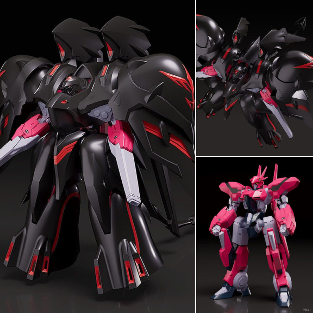 4580590195462-現貨 組裝模型 黑百合 機動戰艦 全新 正版 GSC moderoid 公仔