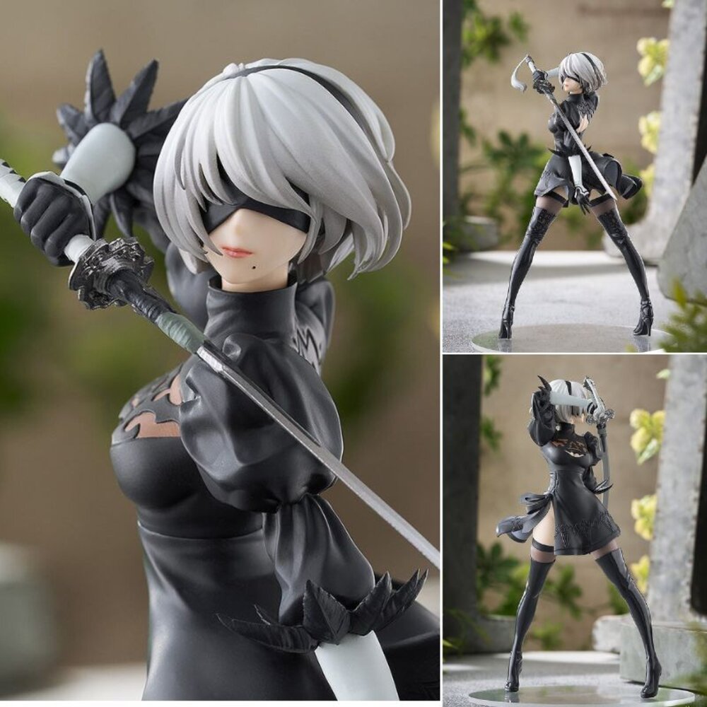 4580590196056-現貨 POP UP PARADE 2B 尼爾 全新 正版 GSC PVC 寄葉二號B型 公仔