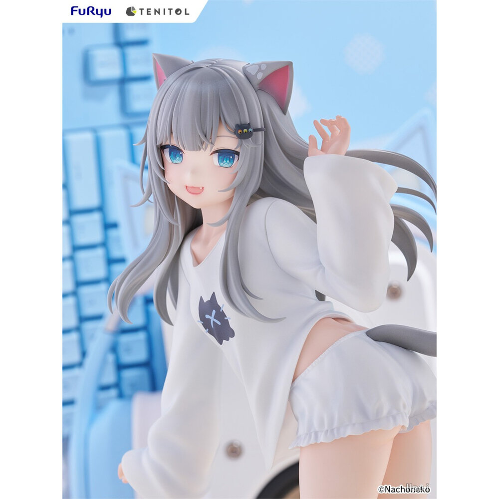 預購 11月 TENITOL Nachoneko 正版 FURYU PVC TALL 甘城貓貓 公仔-圖片-3