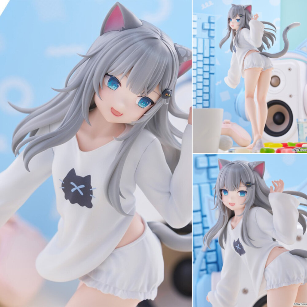 4580736407312-預購 11月 TENITOL Nachoneko 正版 FURYU PVC TALL 甘城貓貓 公仔