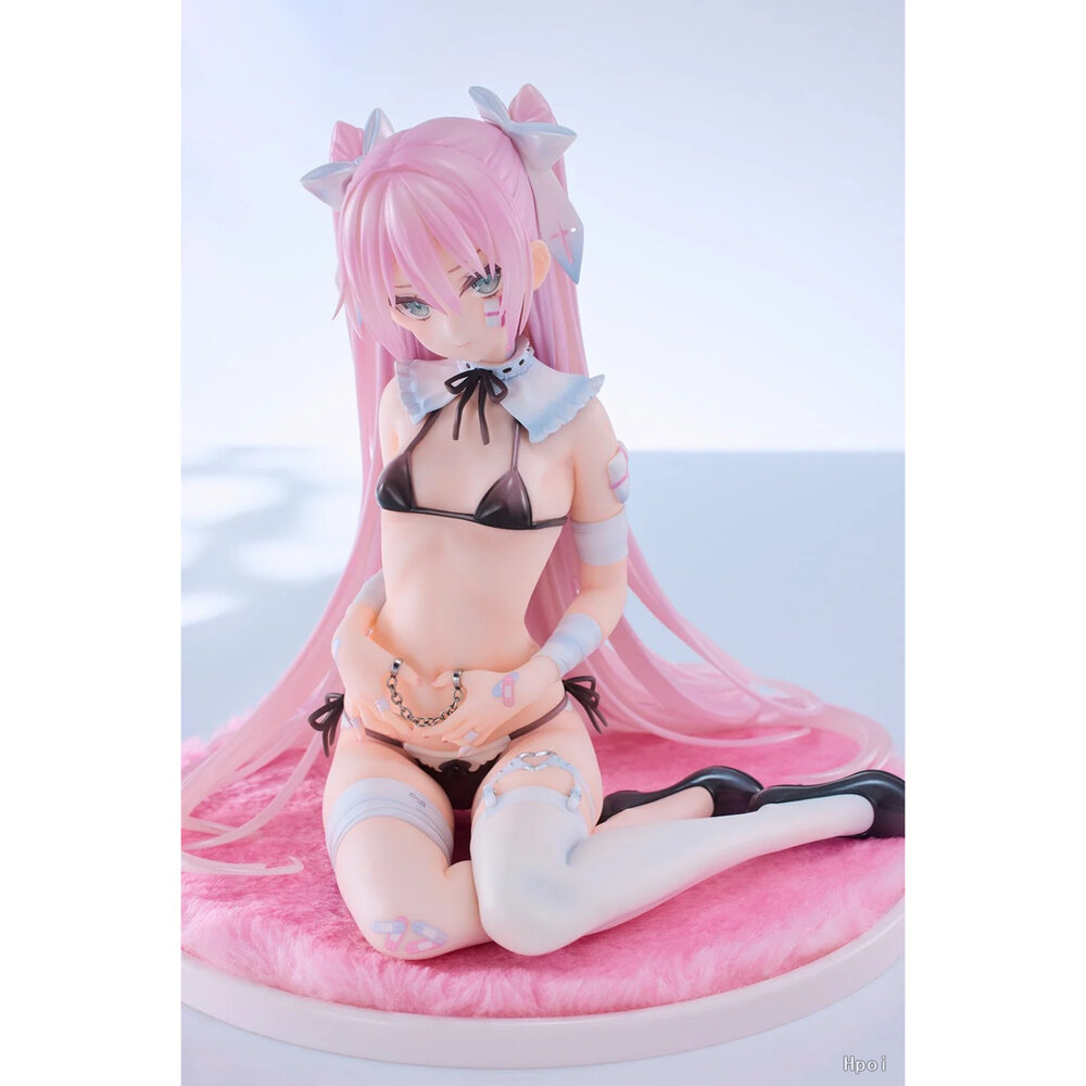 現貨 rurudo 初音 全新 正版 PINKCHARM THUMB CUFFS 1/6 PVC 公仔-圖片-3